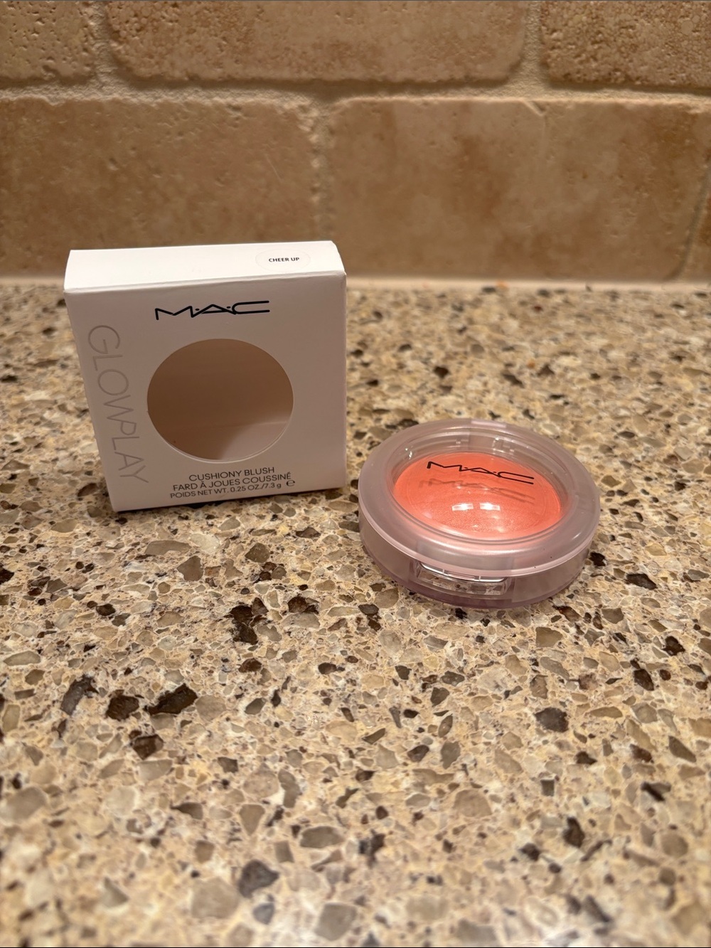 MAC Cosmetics Glowplay Cushiony Blush in “Cheer Up”